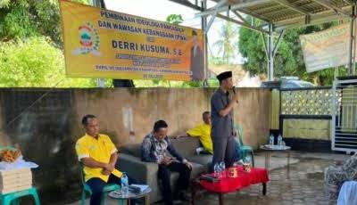 Anggota DPRD Lamsel, Fraksi Golkar, Derri Ajak Warga Tingkatkan Wawasan Kebangsaan