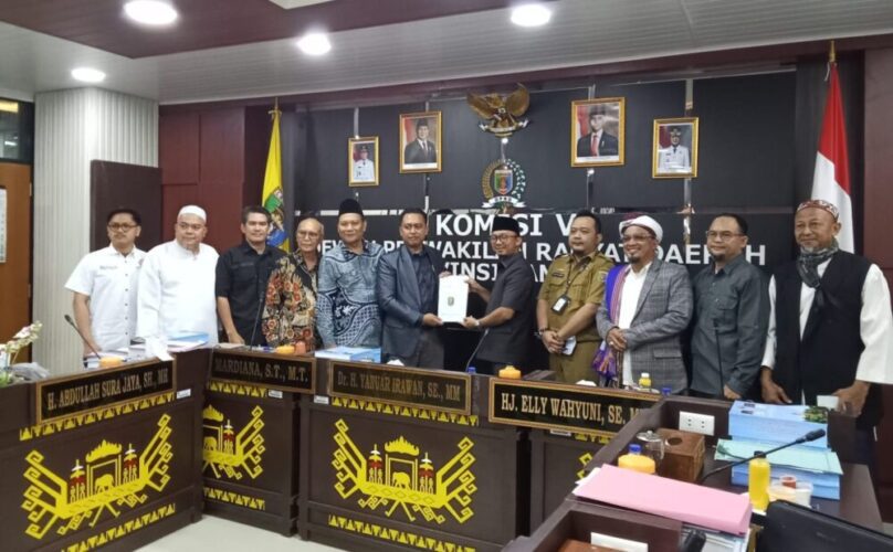 LA-LGBT dan DPW PGK Lampung Kawal Raperda Anti-LGBT, Serahkan Naskah Akademik ke DPRD dan Gubernur