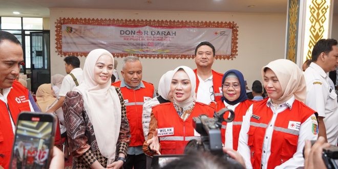 Ratusan ASN Pemprov Lampung Donorkan Darah Untuk Sesama di Momen Kemerdekaan