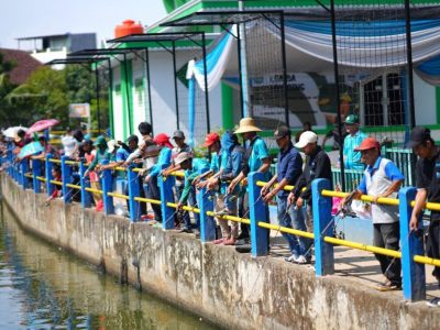Rayakan Dies Natalis ke-60, Unila Adakan Lomba Memancing