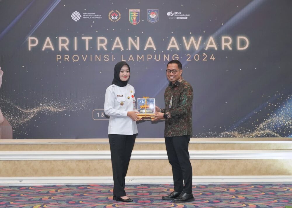 Paritrana Award 2024 Jadi Momentum Perluas Jaminan Sosial Ketenagakerjaan di Provinsi Lampung