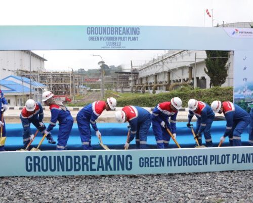 Lampung Catat Sejarah Baru, Ground Breaking Proyek Hidrogen Hijau Pertama di Indonesia Digelar di Ulubelu