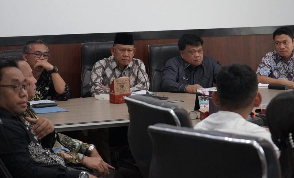Wabup H A Khafidh Pimpin Rakor Pecepatan Program MBG