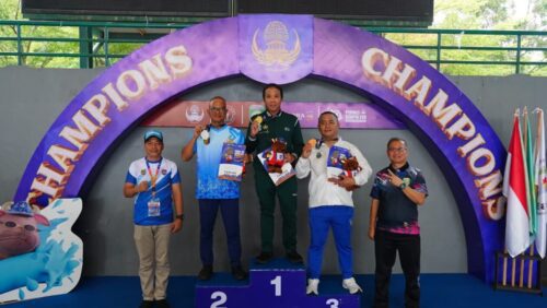 Renang Lampung Persembahkan Medali Perak, Tambah Koleksi Enam Medali di Pornas Korpri XVII