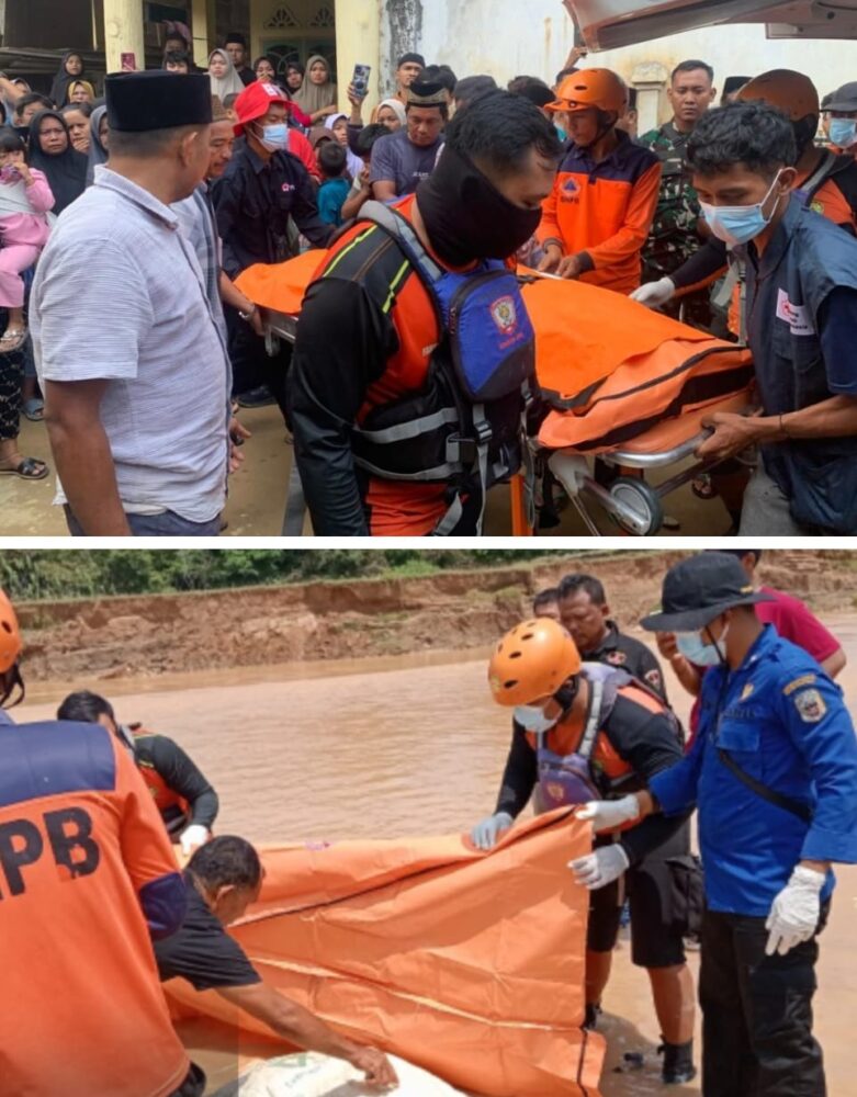 Lansia yang Tenggelam di Sungai Limun Ditemukan Meninggal Dunia Setelah Dua Hari Pencarian