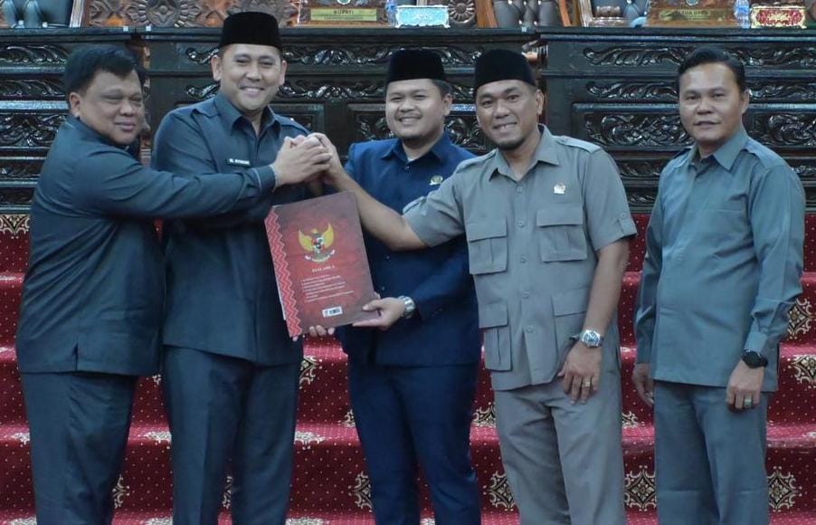 Bupati dan Dewan Tandatangani Kesepakatan KUA dan PPAS Merangin 2026