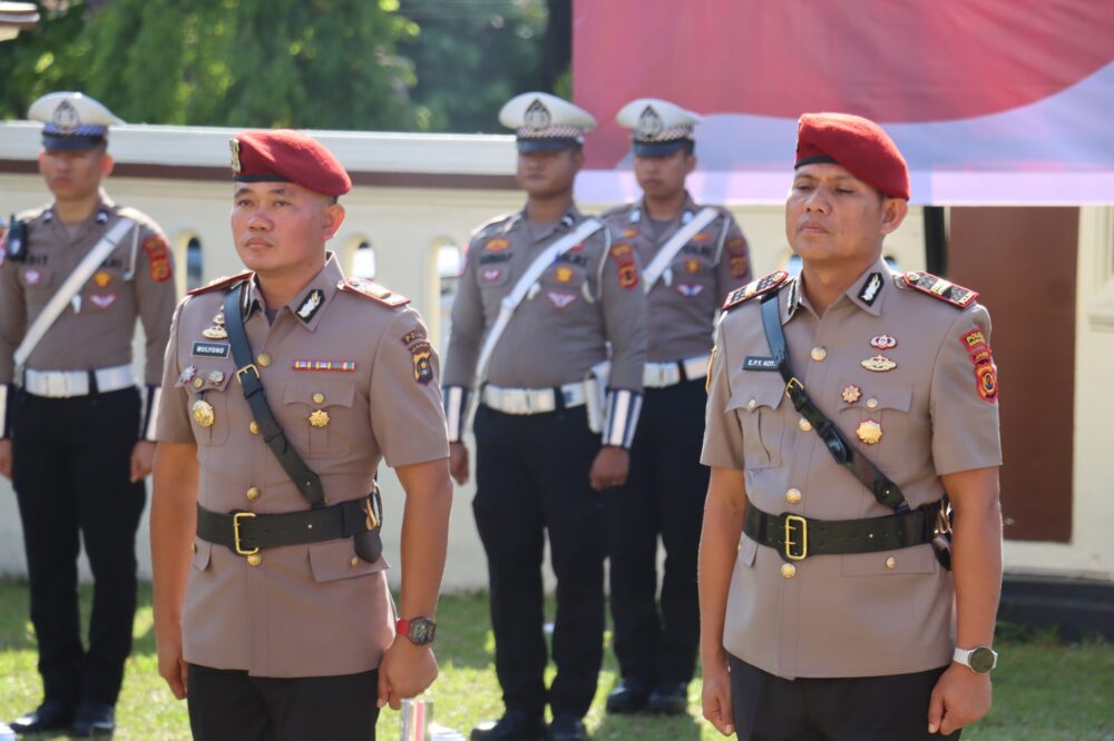 Pimpin Upacara Penyerahan Tugas dan Tanggung Jawab Serta Serah Terima Jabatan, Ini Penekakan Kapolres Merangin