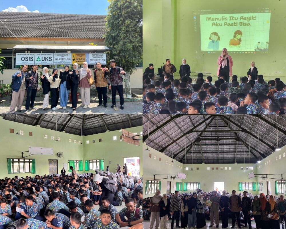 SMP Negeri Turi Sleman Gelar Pelatihan Menulis: Ratusan Siswa Antusias Mengikuti
