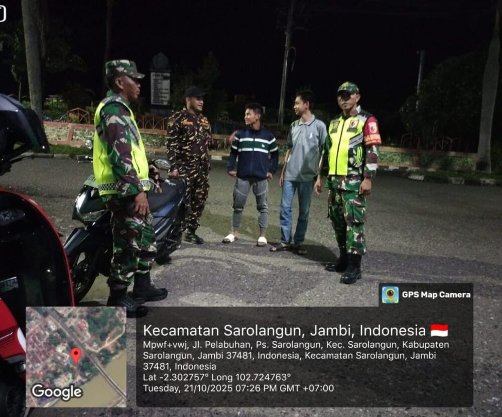 Koramil 420-04/Sarolangun, Aktif Dalam Monitor Wilayah Binaan
