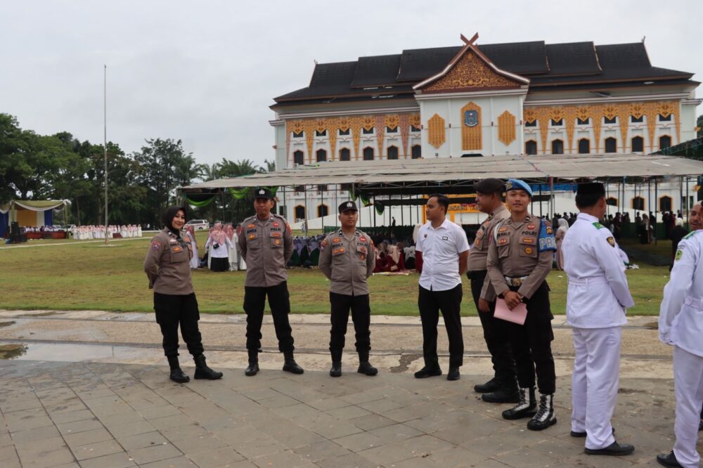 Polres Merangin Berikan Pengamanan Dalam Memperingati Hari Santri Nasional (HSN) 2025