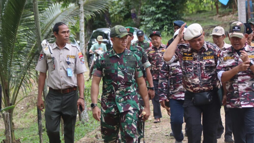 Dandim 0420/Sarko Hadiri Pelantikan Pengurus Rayon FKPPI Sekaligus Rayakan HUT TNI ke-80, PEPABRI ke-66, dan FKPPI ke-47