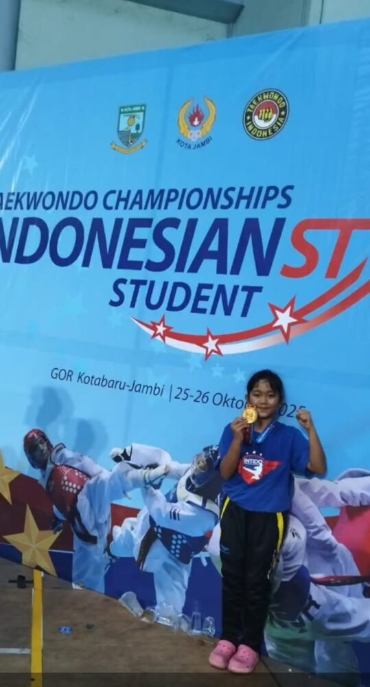 Adeeva Afsheen Myesha Rachman Ukir Prestasi Gemilang di Kejuaraan Taekwondo