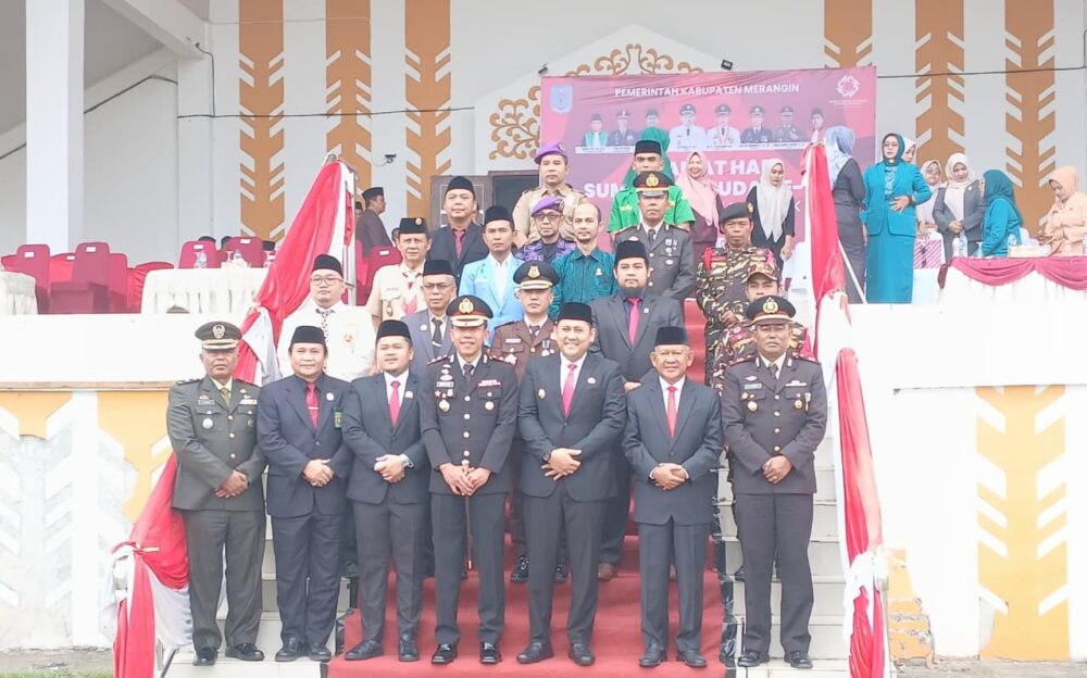 Upacara Peringatan Hari Sumpah Pemuda ke-97 di Kabupaten Merangin Berlangsung Khidmat