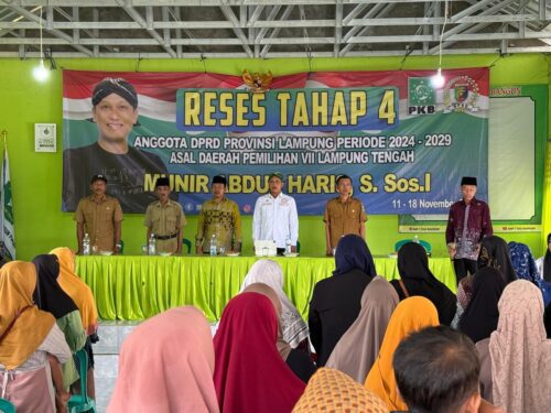 Reses di Anak Tuha, Munir Terima Aspirasi Soal Insentif Guru TK/PAUD dan Maraknya Peredaran Narkoba