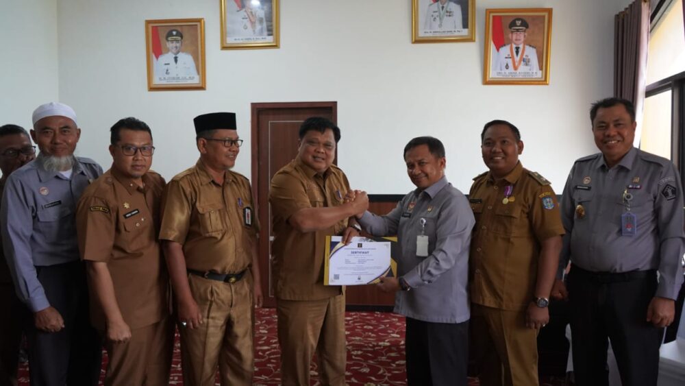 Mantap! Kepala Desa Koto Baru Merangin Raih Penghargaan dari Kemenkumham