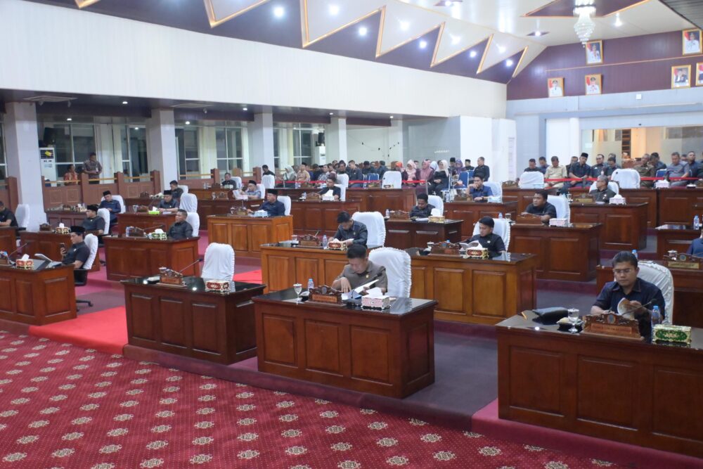 Jawab Pandangan Fraksi, Bupati M. Syukur Jabarkan Kondisi APBD Merangin Tahun 2026