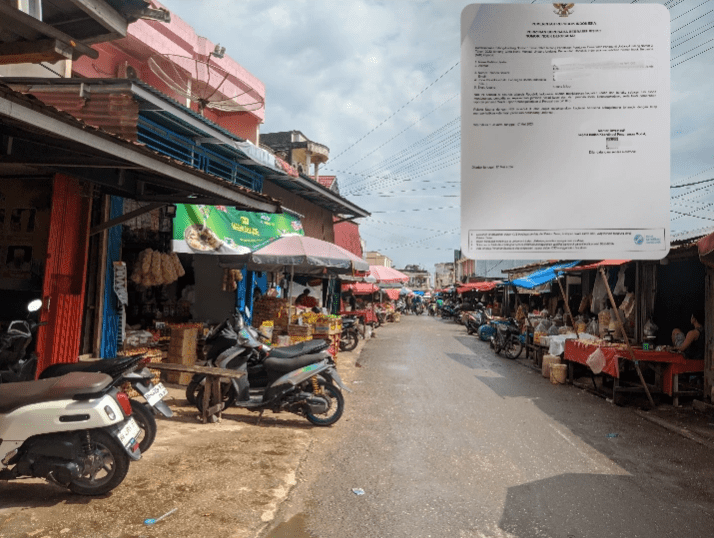 PKL Ayam dan Ikan Pasar Trans Kantongi NIB, Pasar Ilegal Tetap Ditertibkan