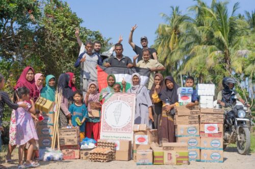 Raed Arada, Alumnus Unila Asal Palestina Salurkan Bantuan Korban Banjir Sumatra
