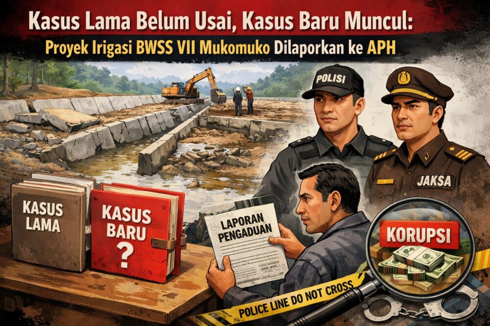 Jejak Masalah Lama Membayangi: Irigasi BWSS VII Mukomuko Diduga Langgar Aturan
