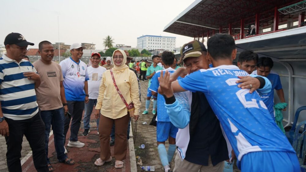 Disaksikan Wabup A. Khafidh,  PS Merangin Libas PS Tebo 5-1