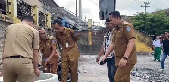 Tinjau Pasar Lereng dan Pasar Bawah Bangko, Bupati M. Syukur Bakal Benahi Fasilitas dan Bantu UMKM