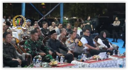 Ketua DPRD Lampung Ahmad Giri Akbar Hadiri Monitoring Pengamanan Malam Tahun Baru 2026 di Mapolresta Bandar Lampung