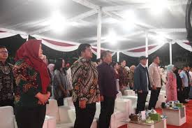 Anggota DPRD Lampung Rahmat Visa Hadiri Pentas Seni Hari Juang TNI AD di Lapangan Saburai Bandar Lampung