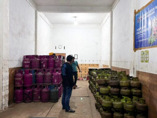 Antisipasi Penyalahgunaan LPG Subsidi 3 Kg, Polres Merangin Cek Beberapa Pangkalan