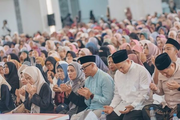Ketua DPRD Lampung Hadiri Doa untuk Negeri di Masjid Raya Al-Bakrie