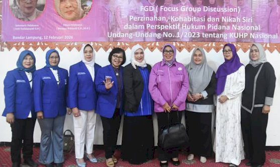 DPRD Lampung Hadiri FGD KUHP Nasional, Diah Dharma Yanti Dorong Penguatan Literasi Hukum Masyarakat