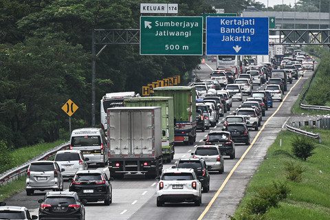 Korlantas Polri Siapkan Perpanjangan One Way di Tol Trans Jawa Saat Arus Balik Lebaran