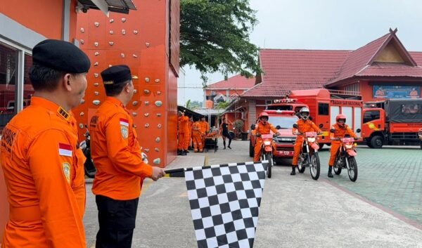 Kawal Arus Mudik 1447 H, Kantor Pencarian dan Pertolongan Jambi Gelar Apel Pembukaan Siaga SAR Khusus Lebaran Tahun 2026
