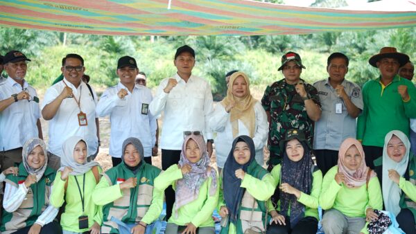 Tanam Perdana Padi Sawah Dilaksanakan di Lokasi CSR Desa Penarun Sarolangun