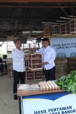 Kakanwil Ditjenpas Jambi Kunjungi Lapas Kelas IIB Bangko, Apresiasi Program Kemandirian WBP