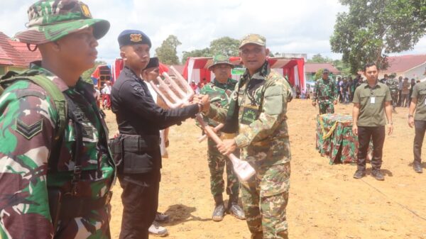 TMMD Ke-128 Kodim 0420/Sarko Resmi Dibuka Bupati Sarolangun Untuk Percepat Pembangunan Desa