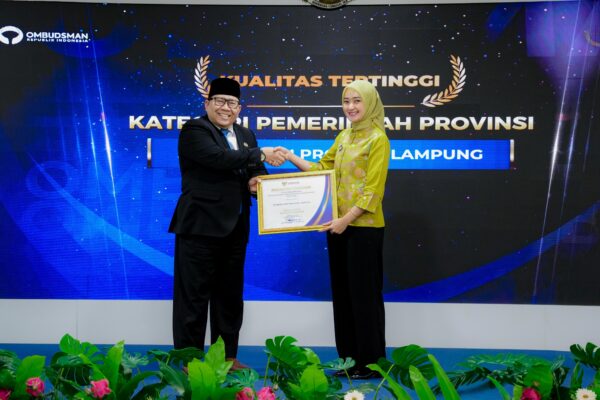 Lampung Masuk 3 Besar Nasional, Pemprov dan Ombudsman Perkuat Pengawasan Pelayanan Publik