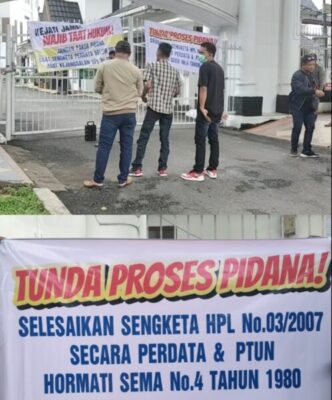 Pemprov Jambi Diduga Mafia Tanah, IPAKJ Desak Penyidik Kejati Stop Proses Tipikor Iskandar