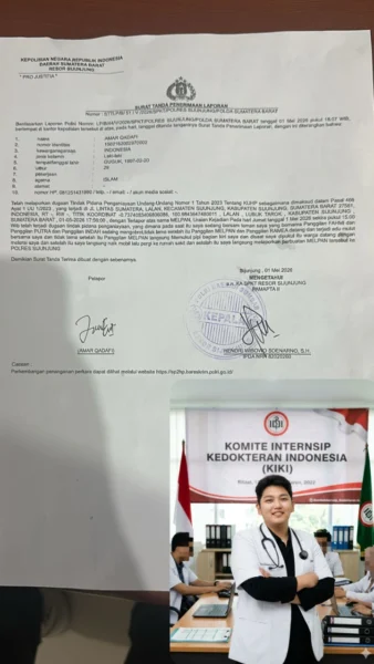 Komite Intership Kedokteran Indonesia (KIKI) Pastikan Akan Proses Oknum Dokter MF