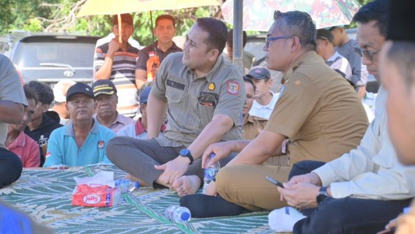 Gelar Rapat Terbuka di Bawah Tenda, Bupati M. Syukur Libatkan Masyarakat Persiapkan MTQ Merangin ke-52