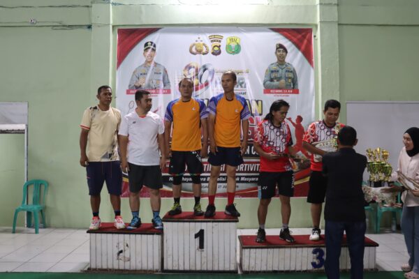 MERINDING… MERIAHNYA FINAL PENUTUPAN KEJUARAAN BULUTANGKIS BHAYANGKARA MERANGIN CUP 2026.