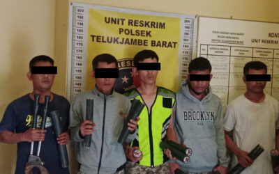 Provost GSK Tangkap 5 Oknum Security Diduga Terlibat Pencurian Potongan Kabel Tembaga di Area Kerja