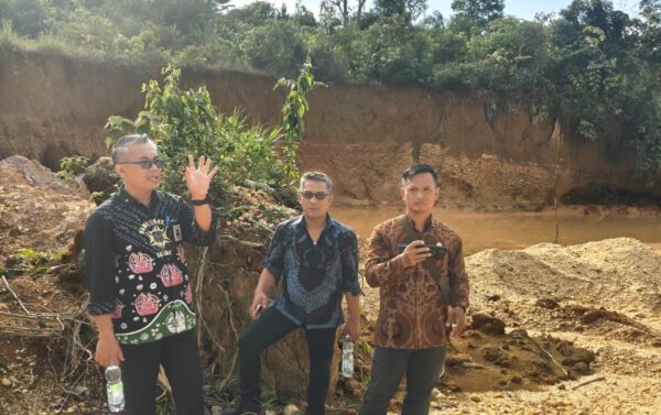 Tanah Pemkab Merangin Digarap Oknum Jadi PETI