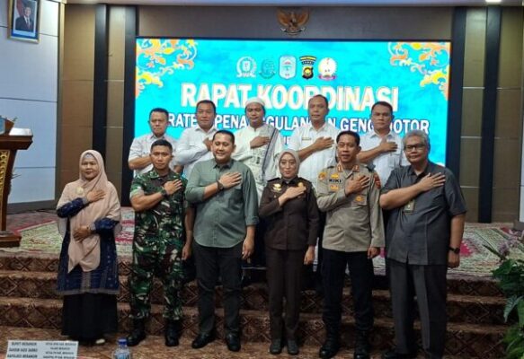 Cegah Kriminalitas Jalanan, Pemkab Merangin Gelar Rakor Penanggulangan Geng Motor
