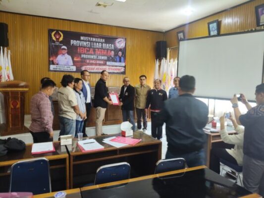 Musprov IBCA MMA Jambi Berjalan Sukses, Reval Kurniawan Resmi Jadi Ketua