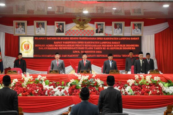 Ketua DPRD Lampung Barat: Semangat Kemerdekaan Harus Diterjemahkan dalam Pembangunan yang Berdampak bagi Masyarakat