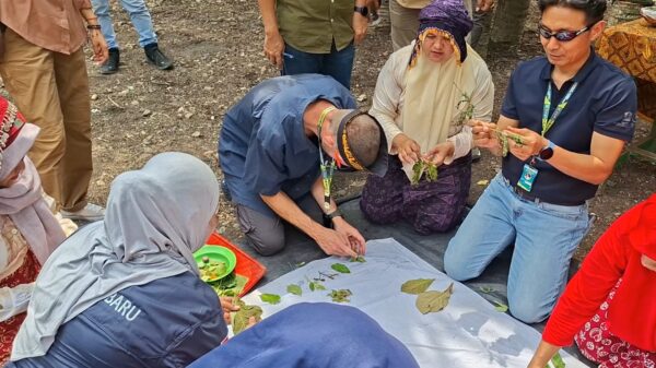 Tawa Ceria Evaluator UNESCO di Batik Srikandi Markeh, Nicolas Usulkan Pertukaran Budaya ke Thailand