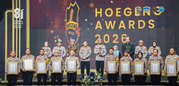 Kepala BNN RI Hadiri Malam Puncak Penganugrahan Hoegeng Awards 2026