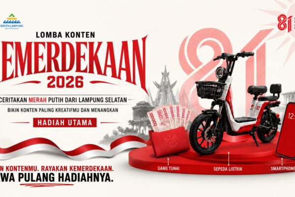 Lomba Konten Kemerdekaan di Menara Siger, Ada Hadiah Menarik