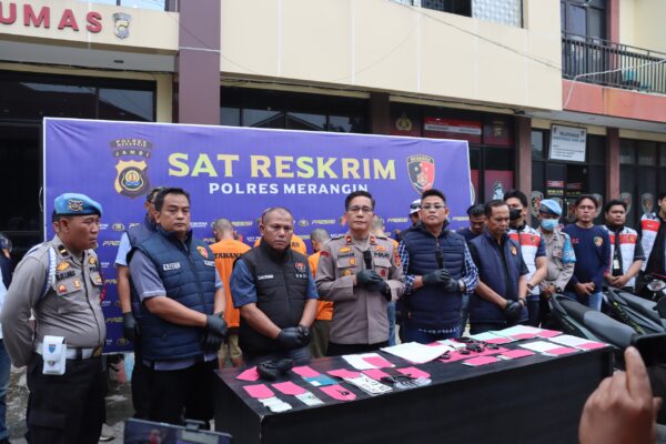 Polres Merangin Gelar Press Release, Ungkap Tindak Pidana Curanmor