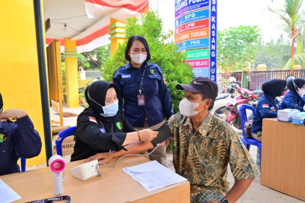 Bakti Kesehatan Presisi Polri, Polda Jambi Hadirkan Layanan Kesehatan Gratis bagi Warga Kasang Pudak
